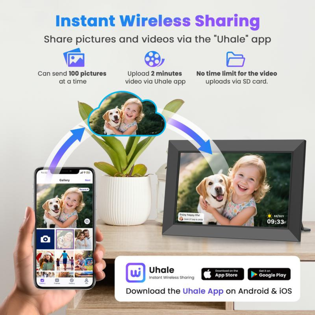 WiFi Digital Picture Frame 10.1 inch