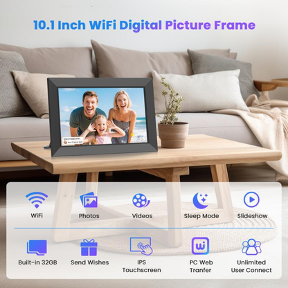 WiFi Digital Picture Frame 10.1 inch