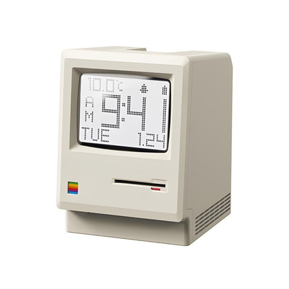 Retro Mini Computer Desktop Clock