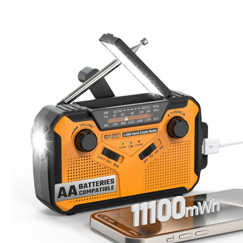 11100mWh Emergency Weather Radio