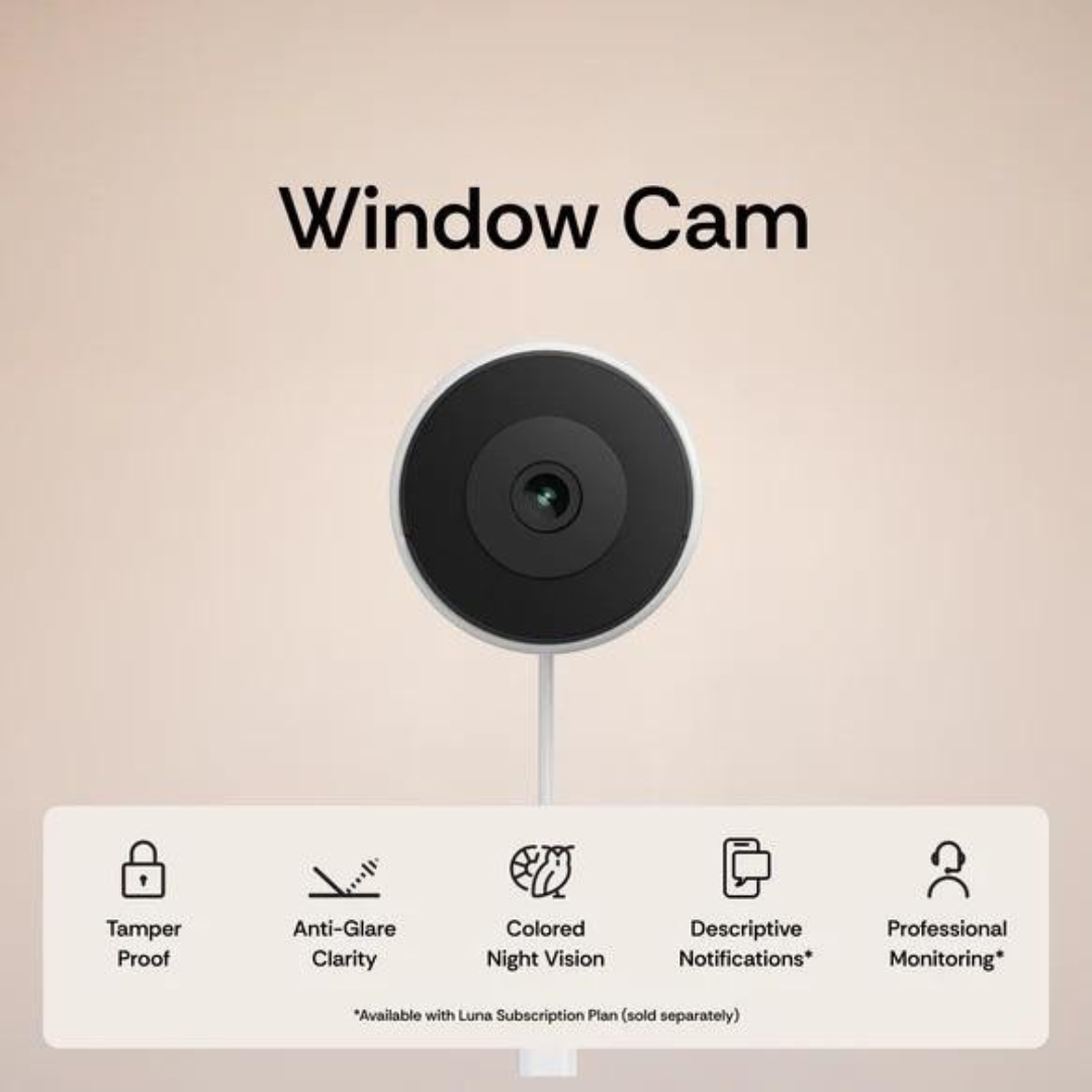 Window Camera for Home - 2K 2.4GHz Wifi