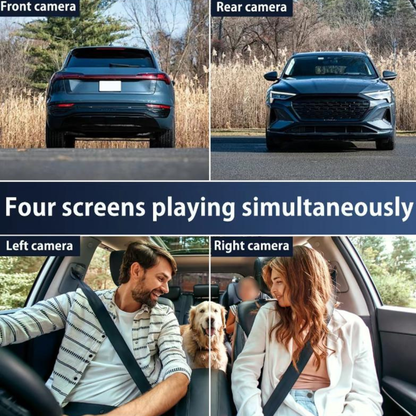 4 Channel Car Dash Cam 1080P HD