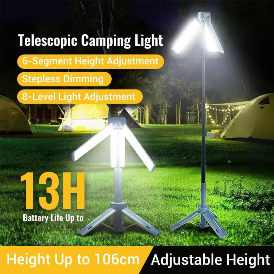 8000mAh Camping Light with Adjustable Stand
