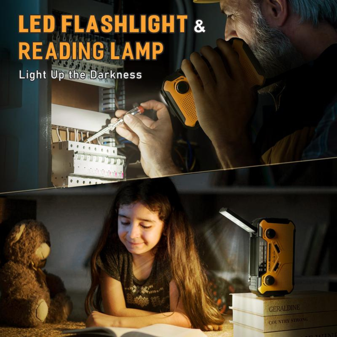 11100mWh Emergency Weather Radio