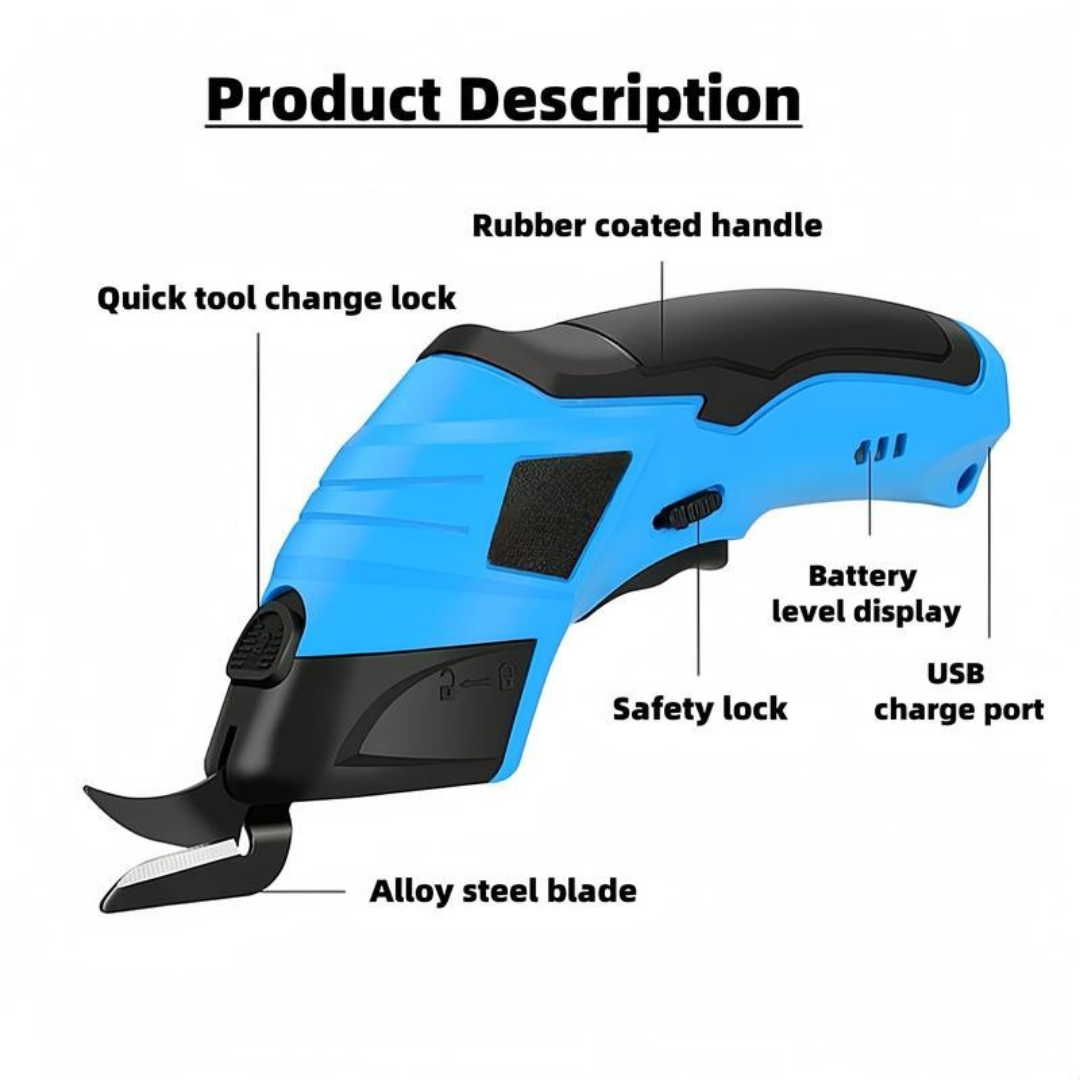 Cordless Electric Scissors