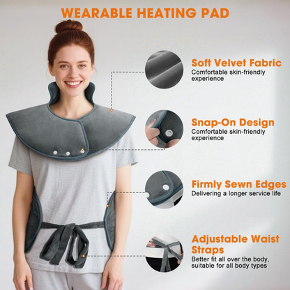 Back Heating Pad Electric Heating Pad for Back Pain Relief