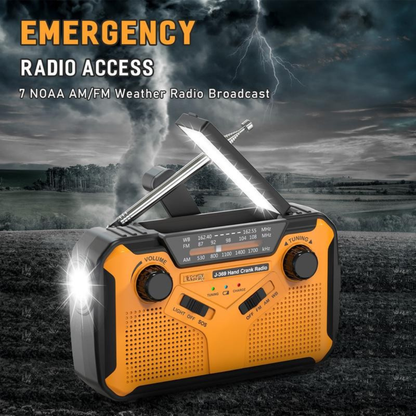11100mWh Emergency Weather Radio
