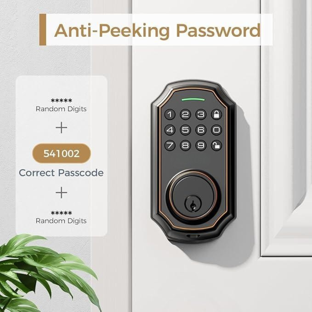 Keyless Door Lock with 50/100 Codes and Box
