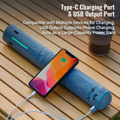 8000mAh Camping Light with Adjustable Stand