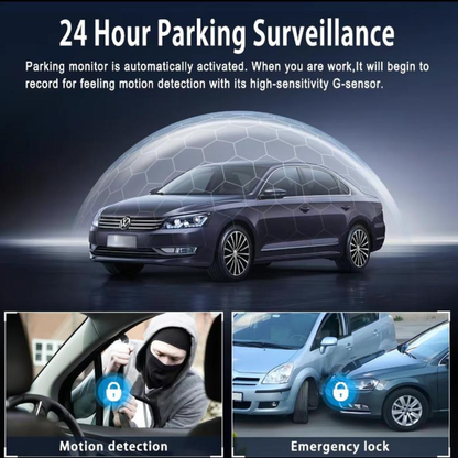 4 Channel Car Dash Cam 1080P HD