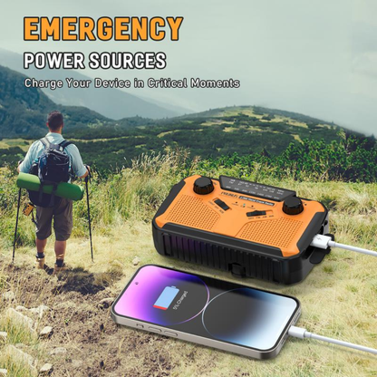 11100mWh Emergency Weather Radio