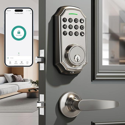 Keyless Door Lock with 50/100 Codes and Box