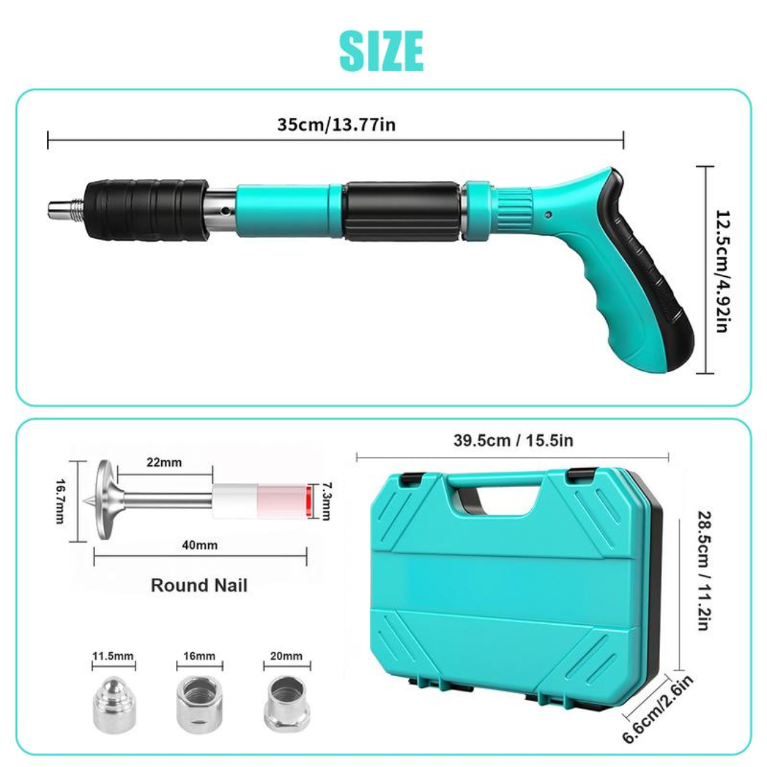 Concrete Nail Gun Kit