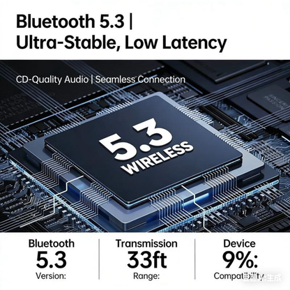 Multifunctional Waterproof Outdoor Bluetooth Speaker with RGB Ambient Light