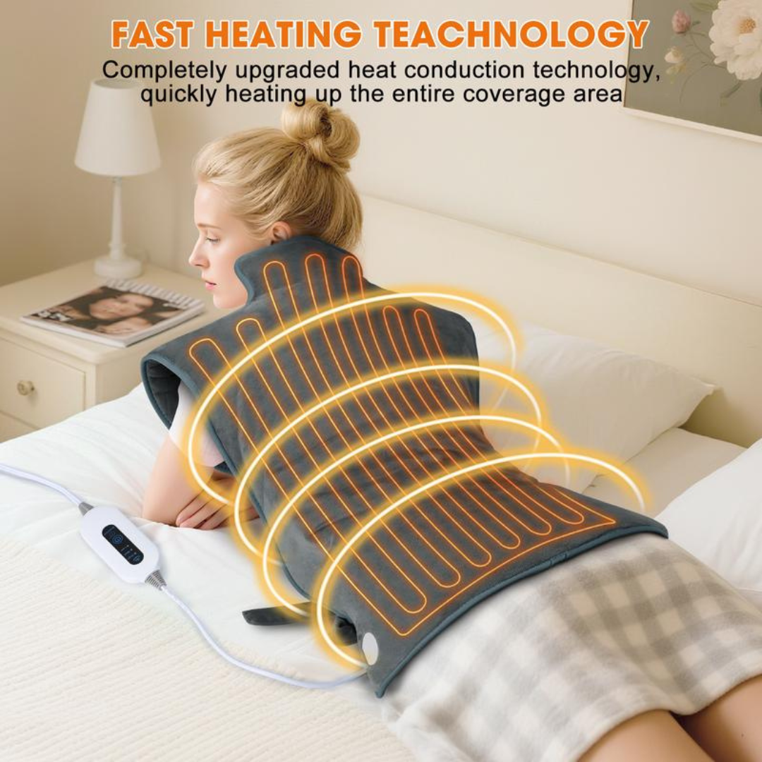 Back Heating Pad Electric Heating Pad for Back Pain Relief