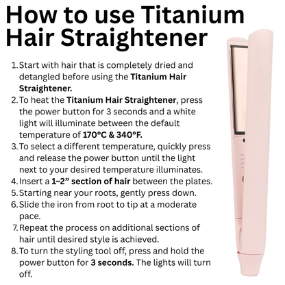 Titanium Hair Straightener