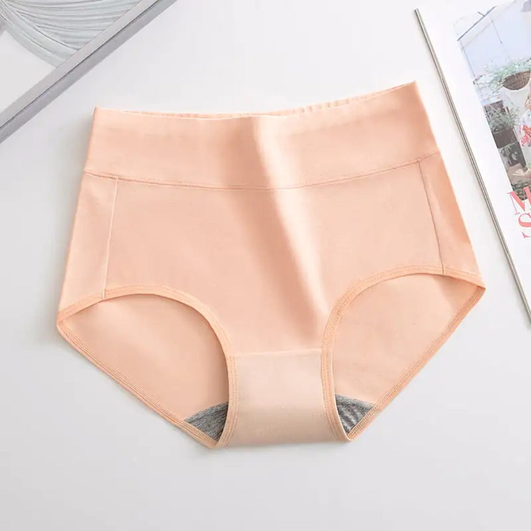 SELGRA Women's Plus Size XL-5XL High Waisted Cotton Underwear
