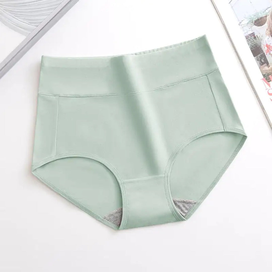 SELGRA Women's Plus Size XL-5XL High Waisted Cotton Underwear