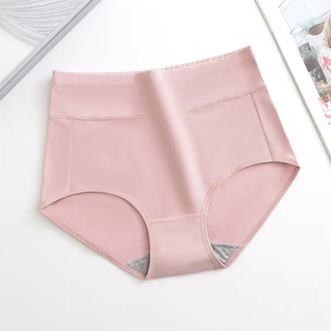 SELGRA Women's Plus Size XL-5XL High Waisted Cotton Underwear