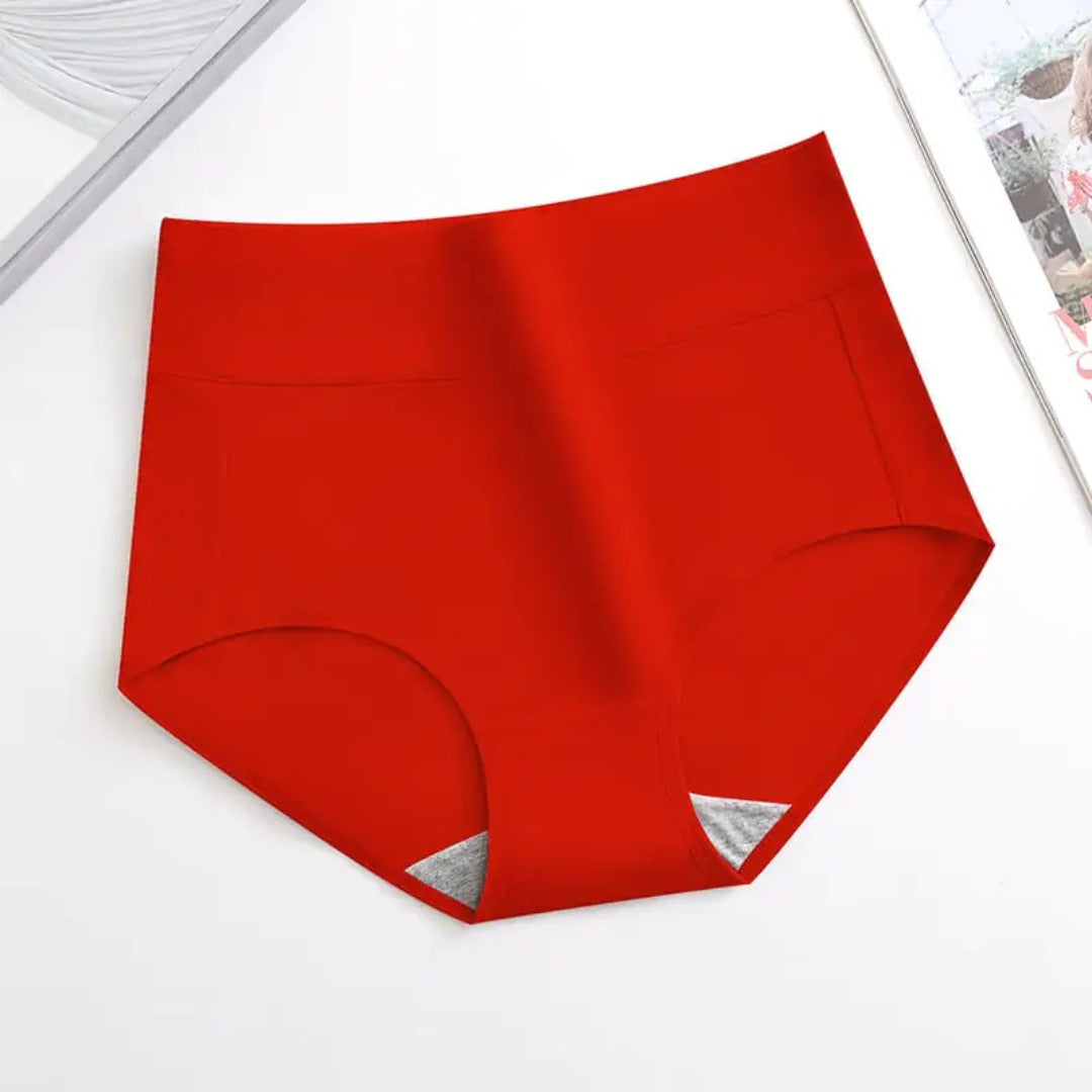 SELGRA Women's Plus Size XL-5XL High Waisted Cotton Underwear